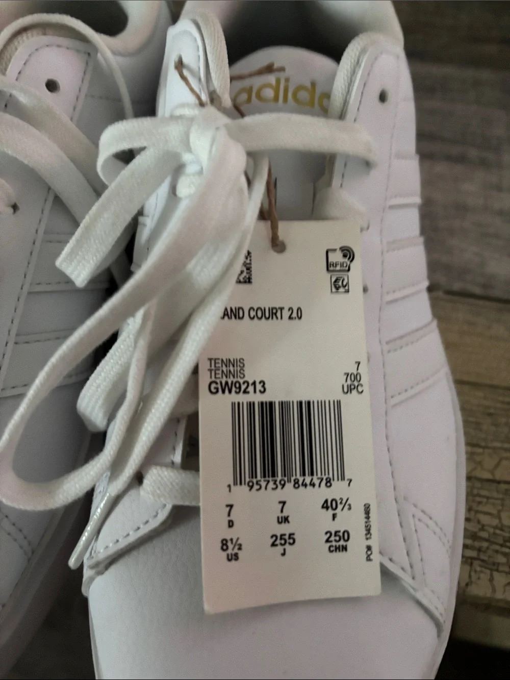 adidas crisp white